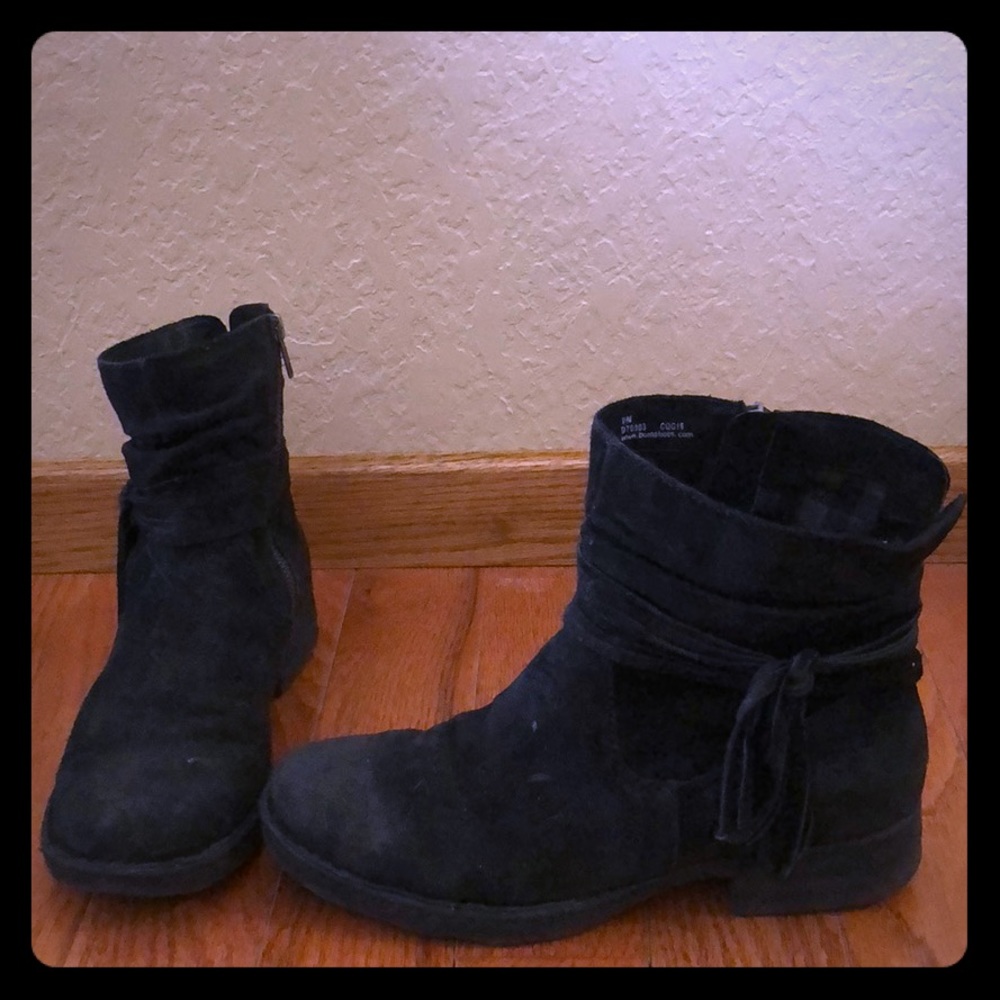 Born Distressed Ankle Boots/Bootie, Sz 9